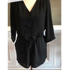 Size 0 Black Romper NWT